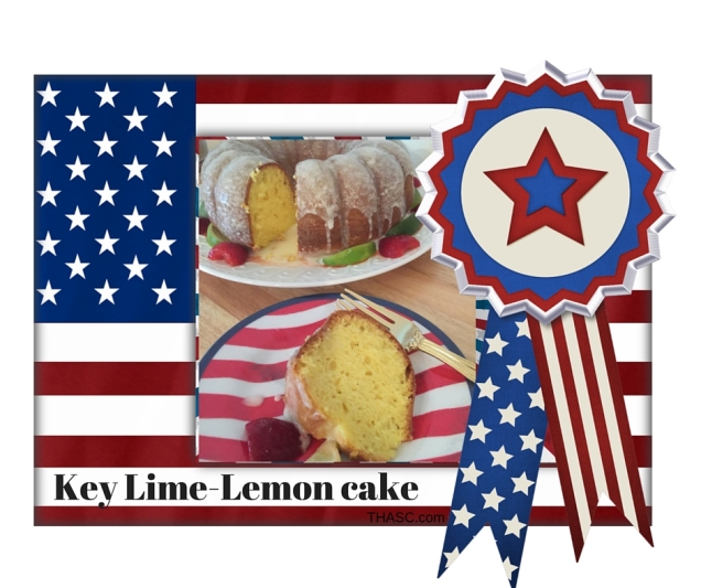 Key-Lime-Lemon cake